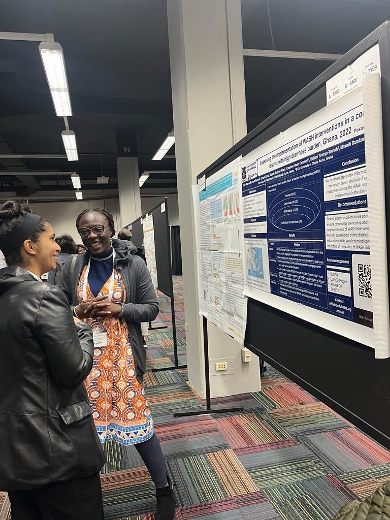 Delia Beulah Bandoh Presents a Poster at the American Society of Tropical Medicine and Hygiene 2023 Annual meeting in Chicago
